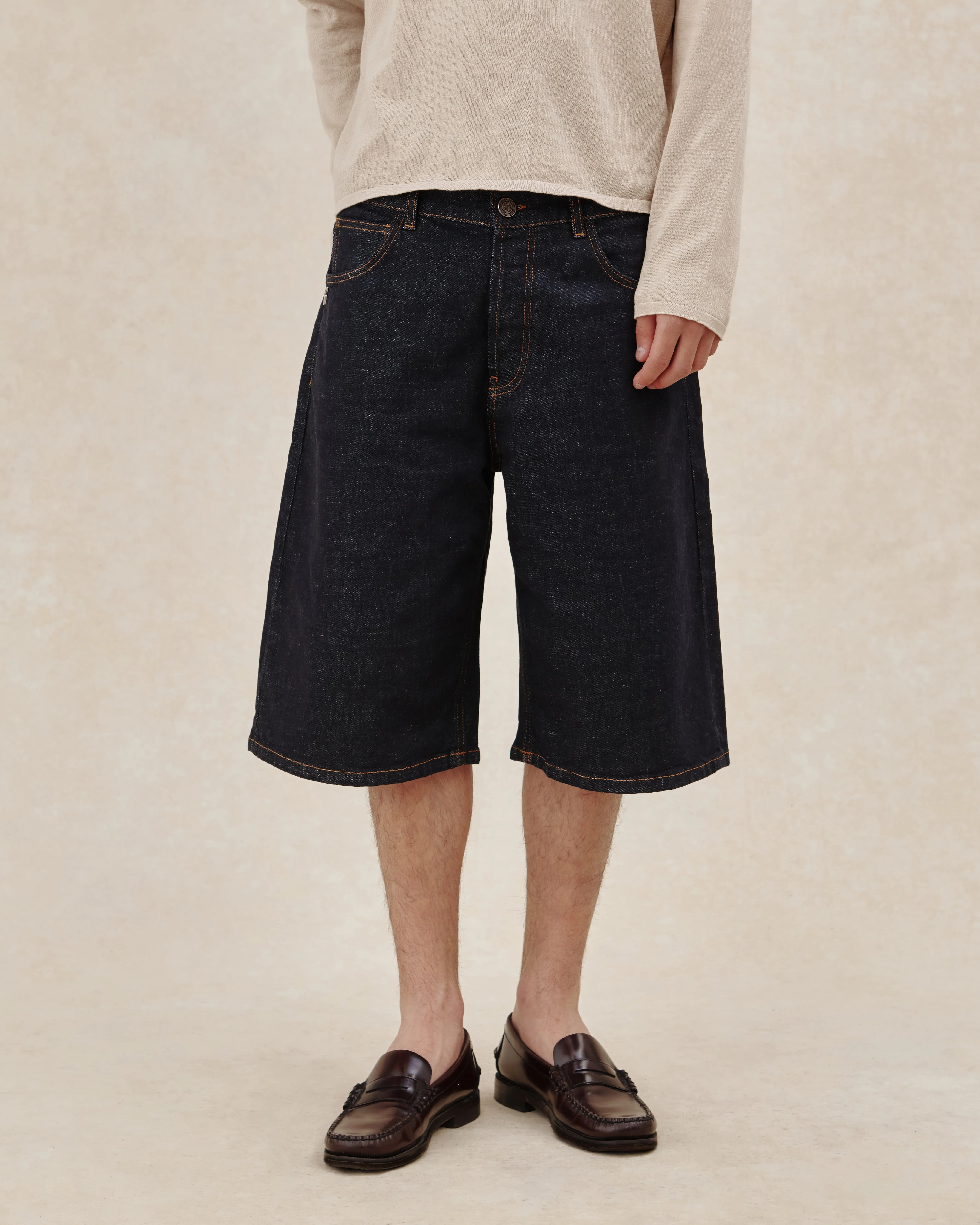 545 Denim 02 Shorts - Image 3