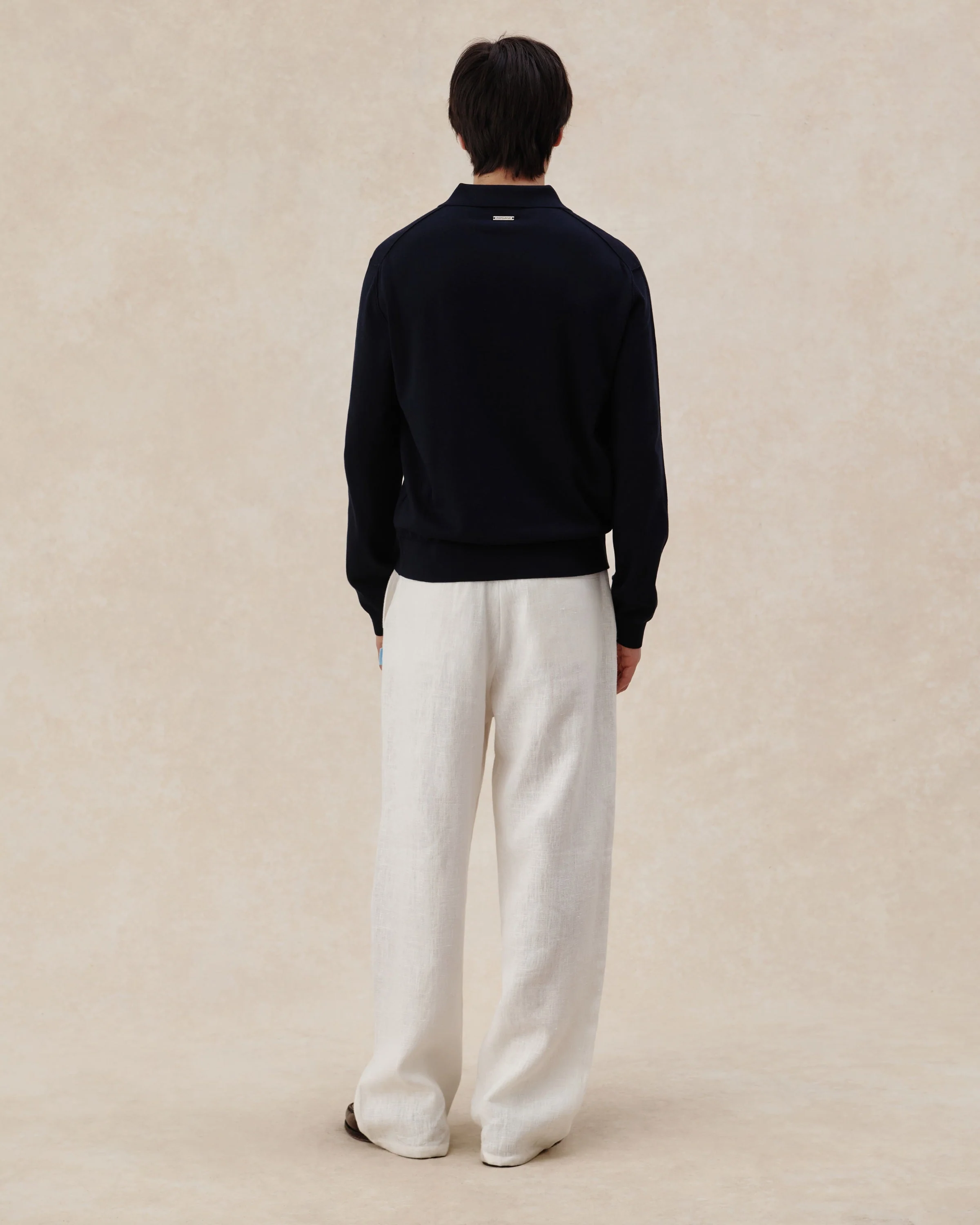 545 Knitted Polo Longsleeve - Image 8