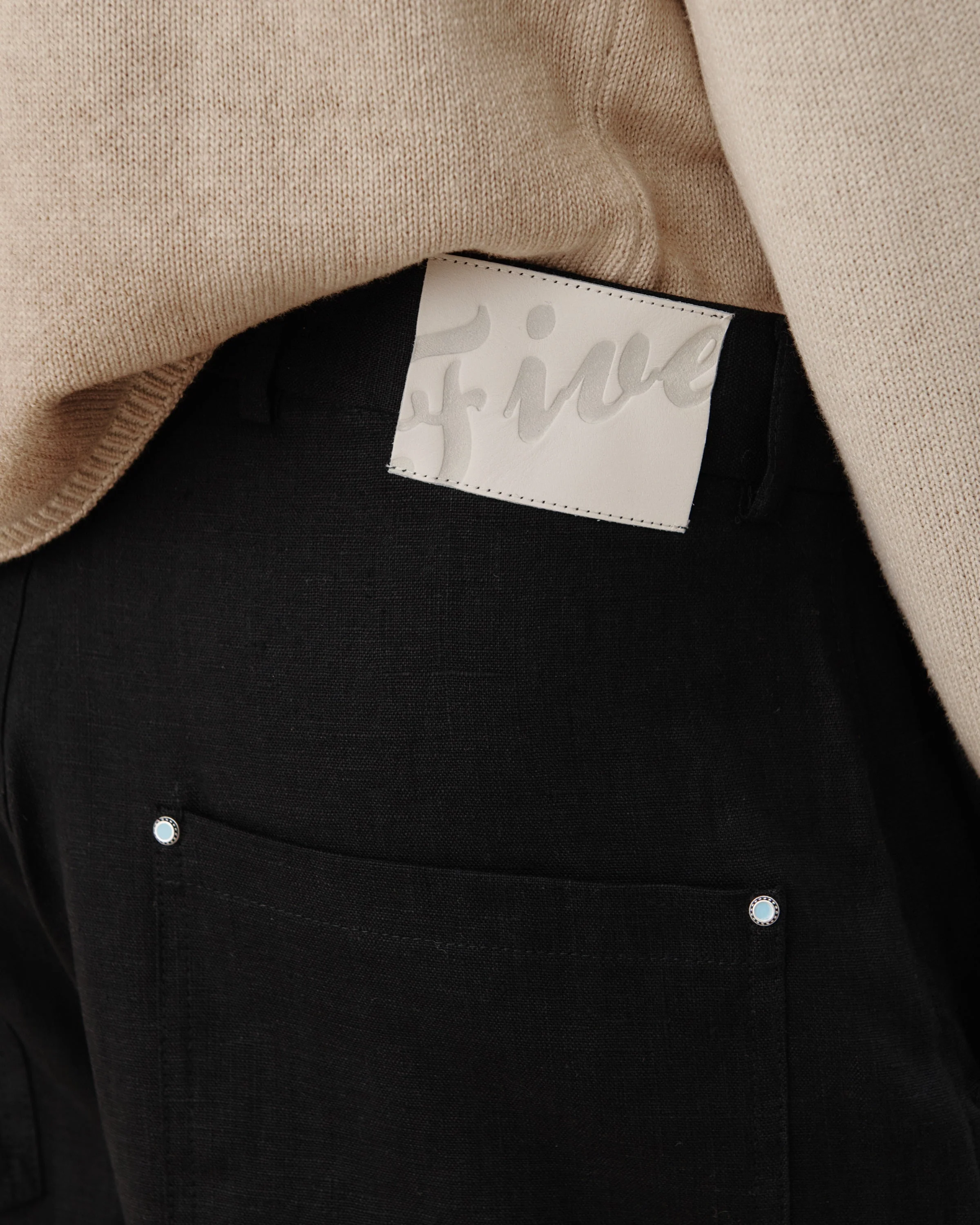 545 Linen Carpenter Shorts - Image 6