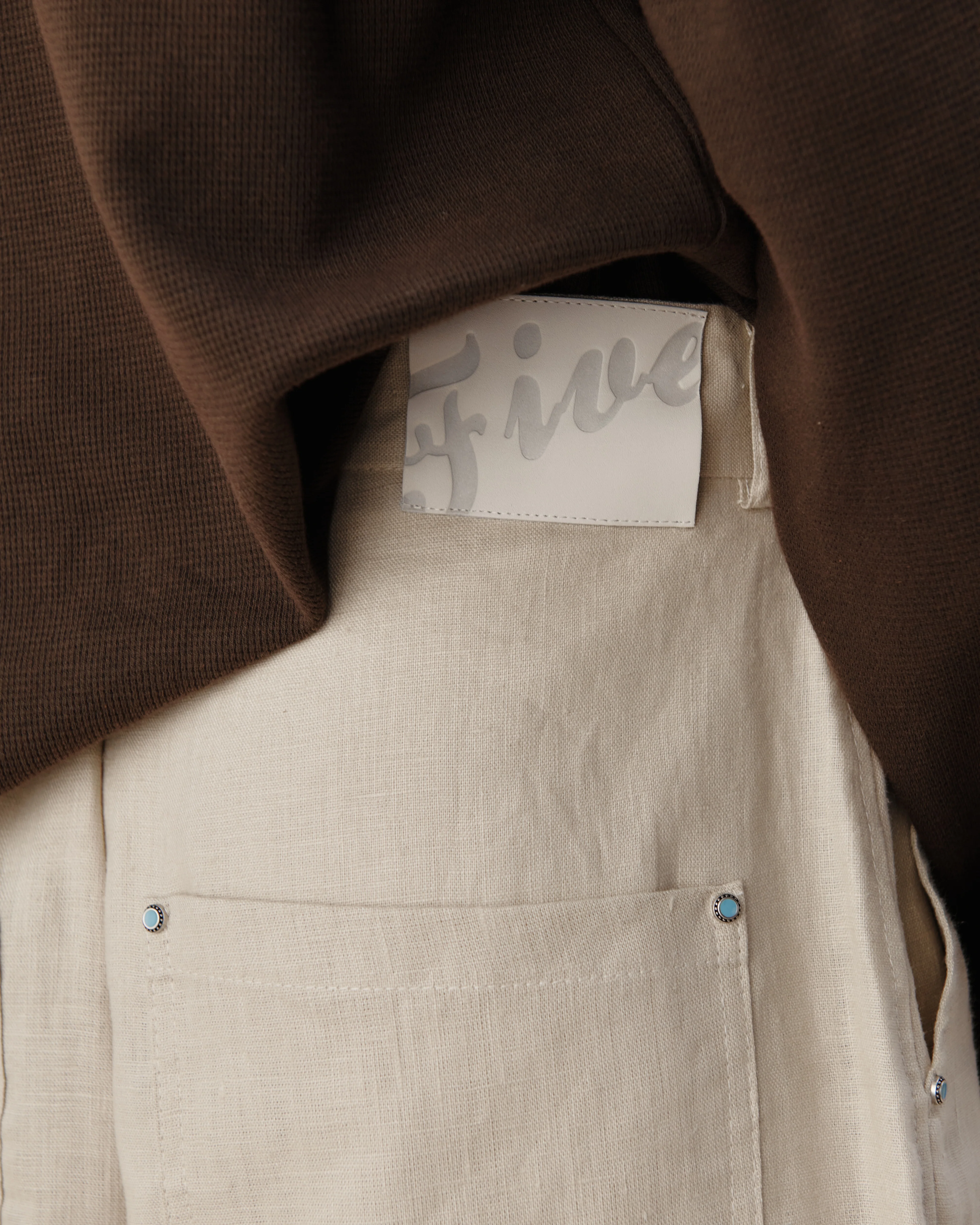 545 Linen Carpenter Shorts - Image 5
