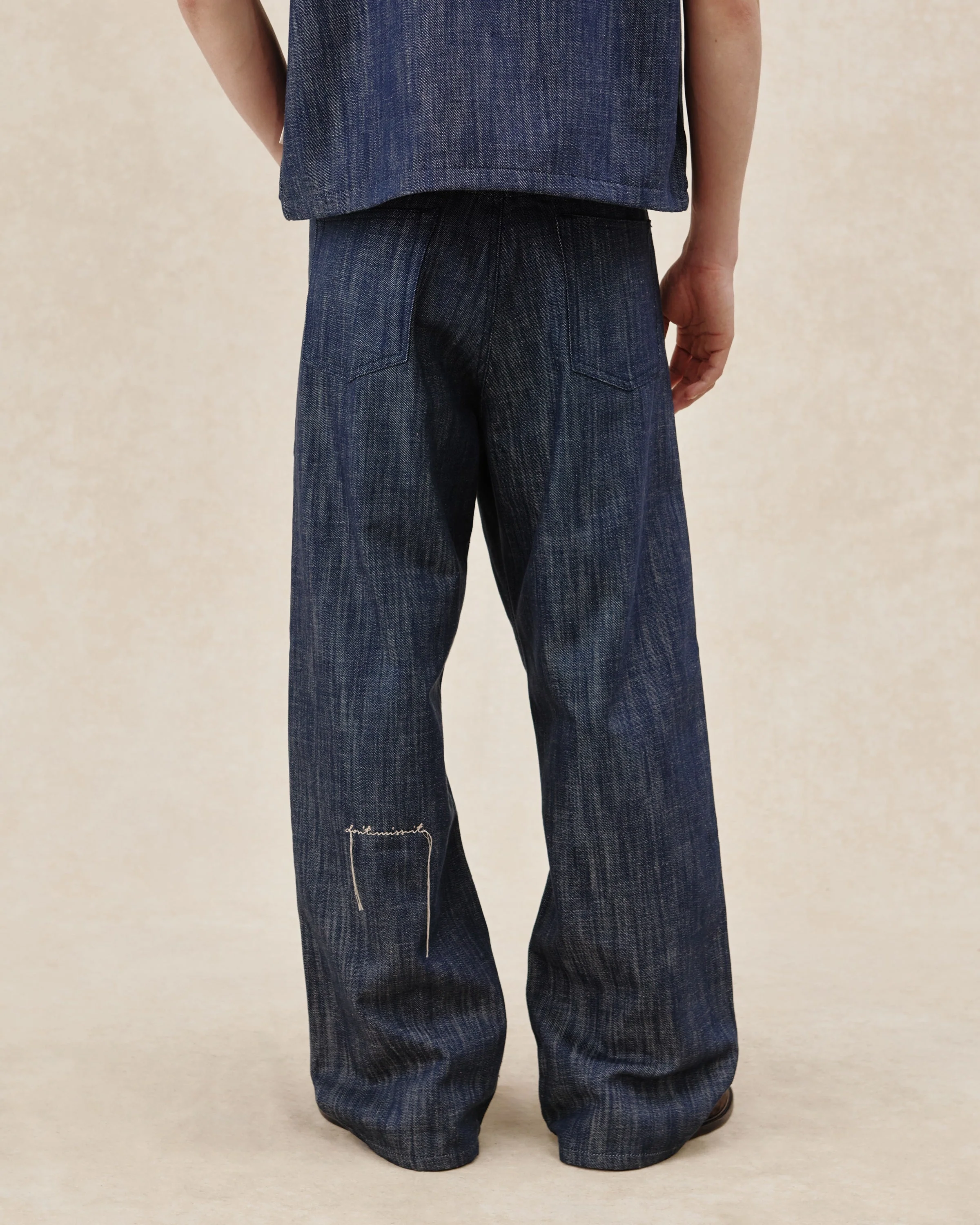 545 Lightweight Raw Denim 02 - Image 3