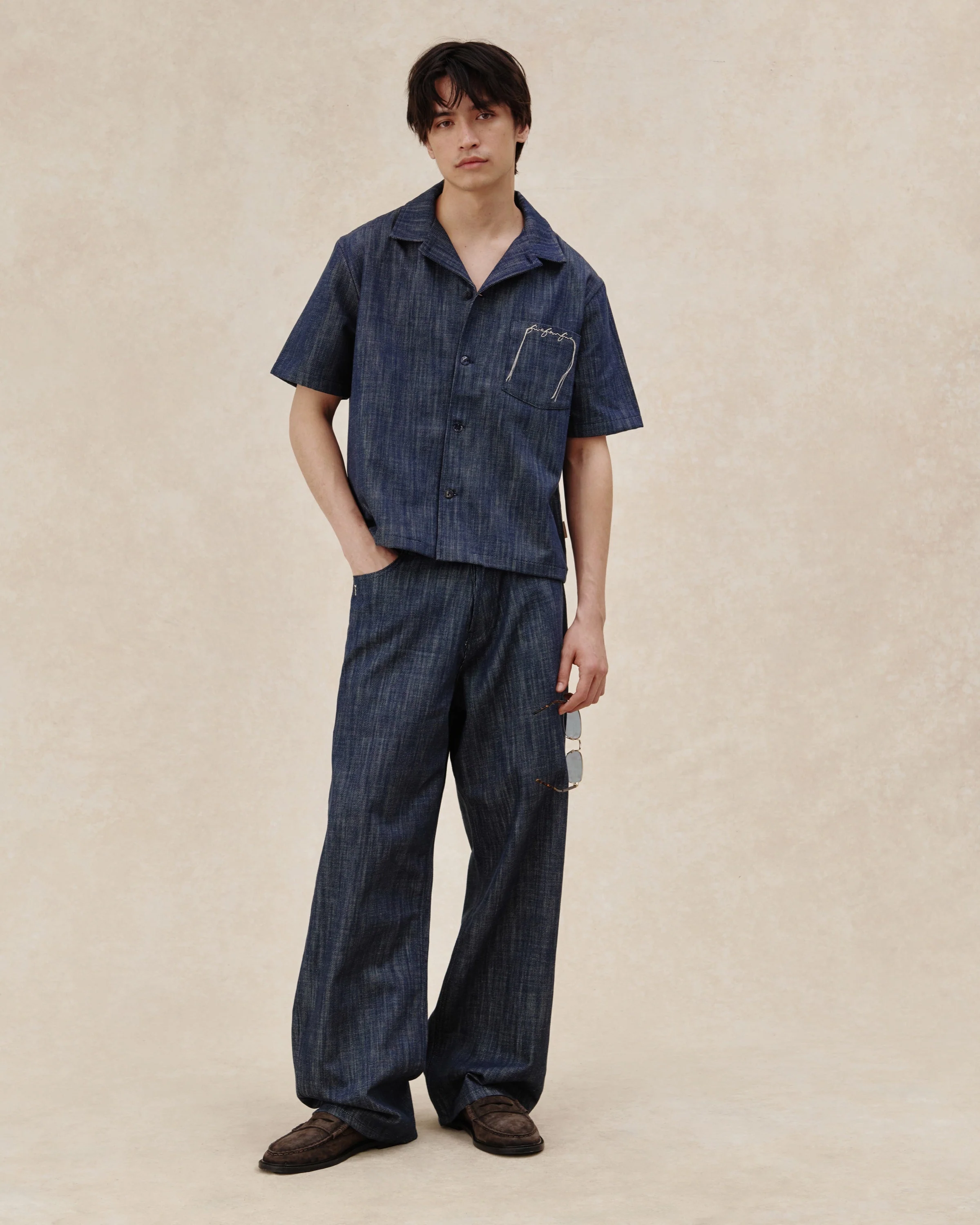 545 Lightweight Raw Denim 02 - Image 6