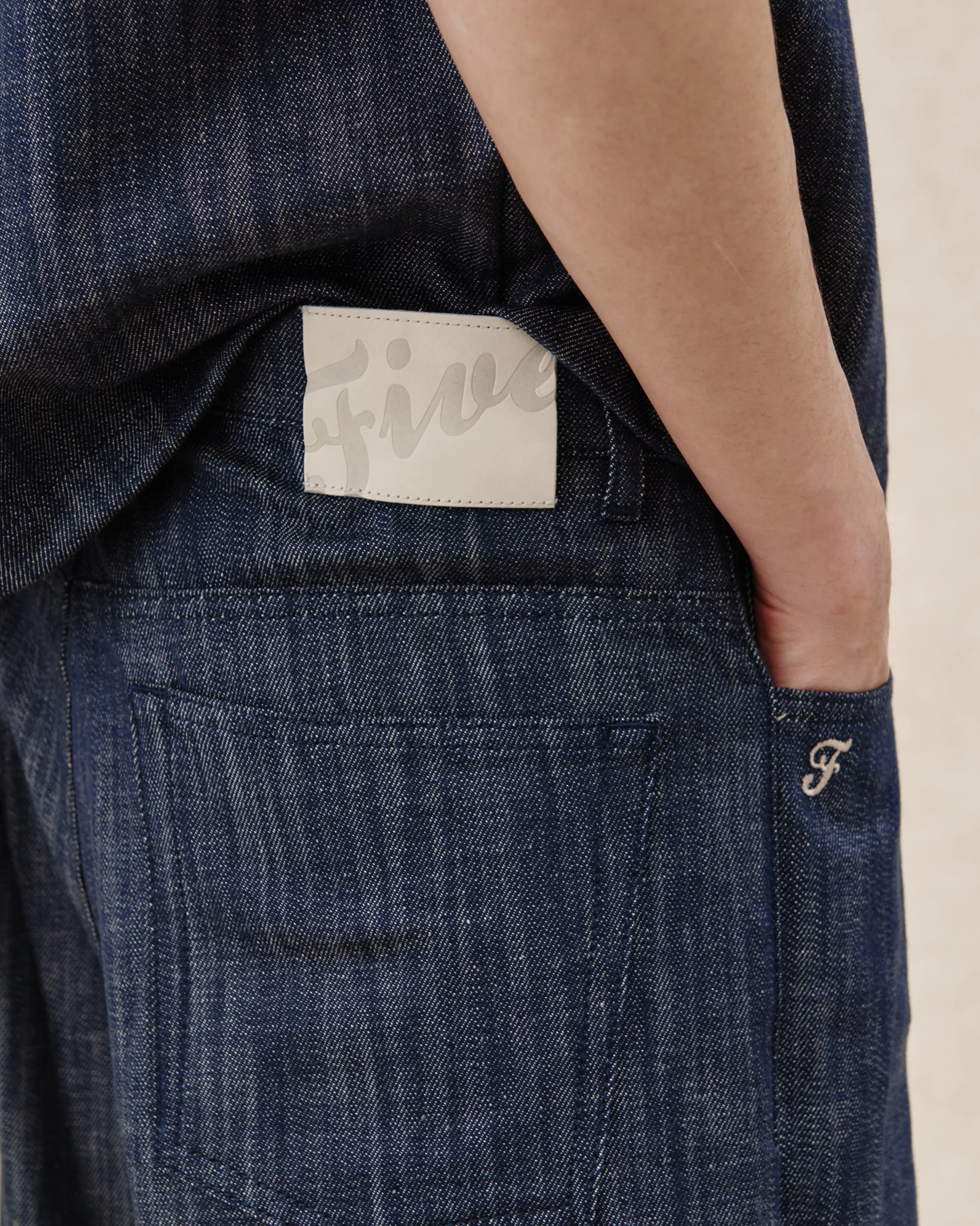 545 Lightweight Raw Denim 02 - Image 7