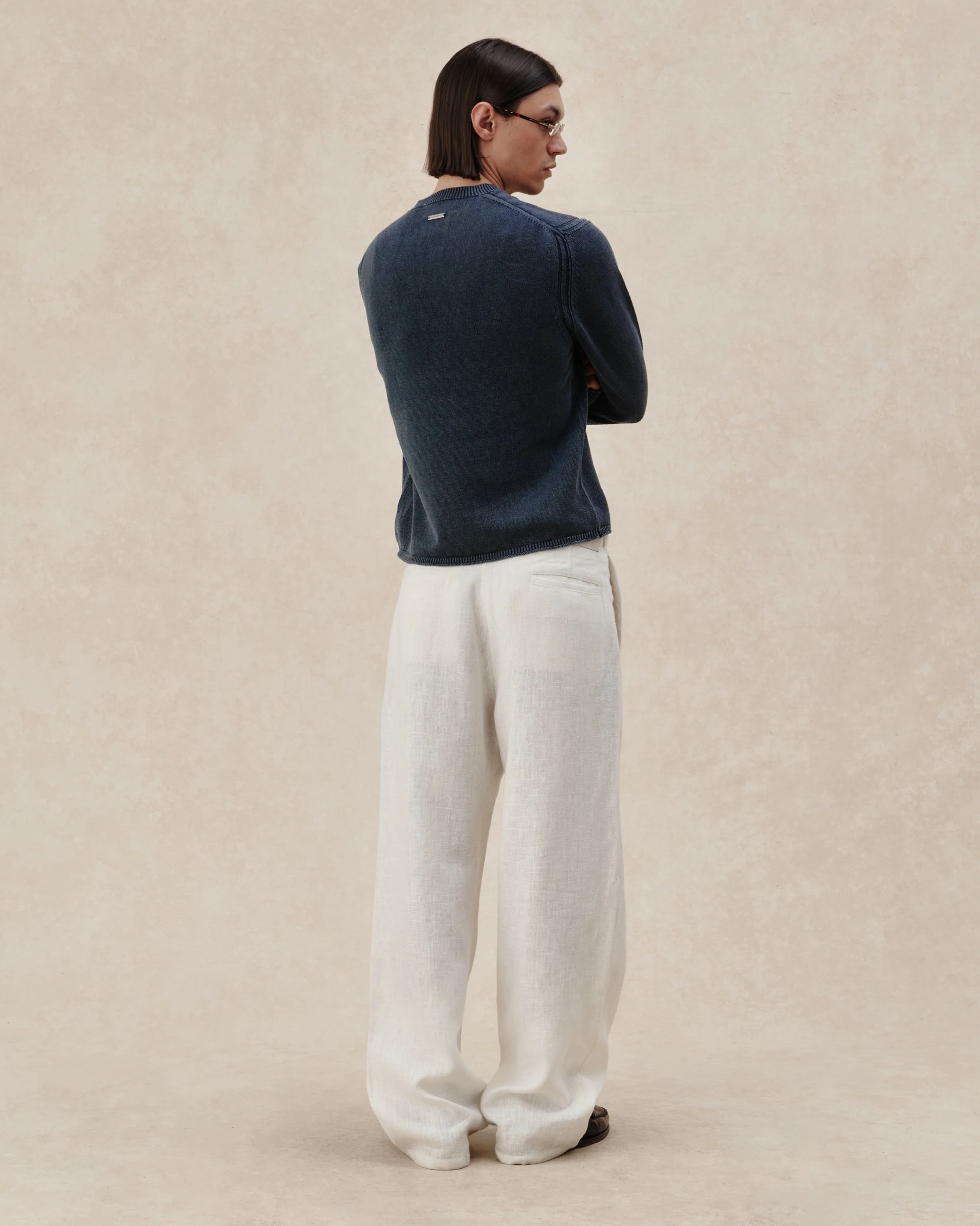545 Linen Washed Sweater - Image 4