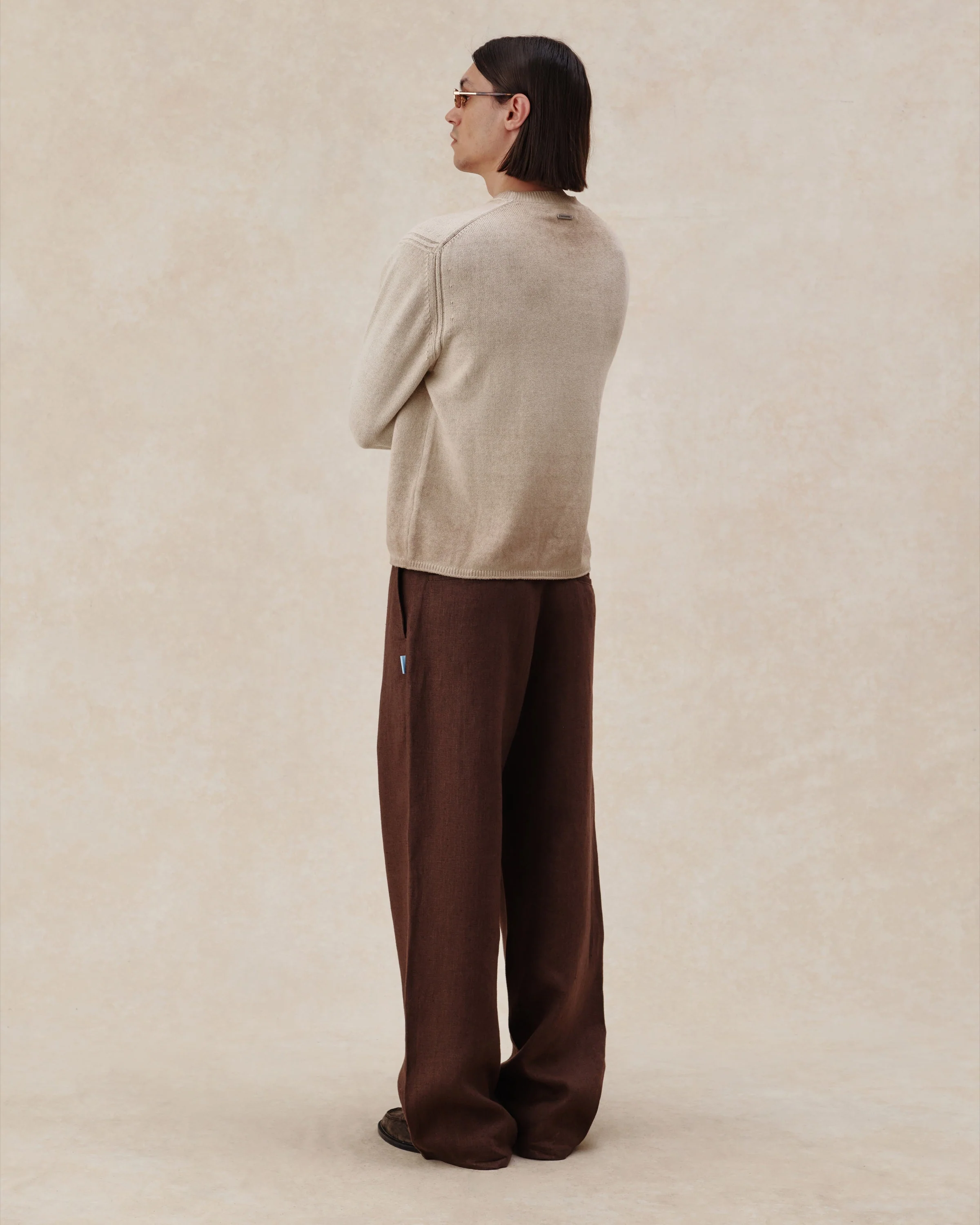 545 Tailored Heavy Linen Pants - Image 8