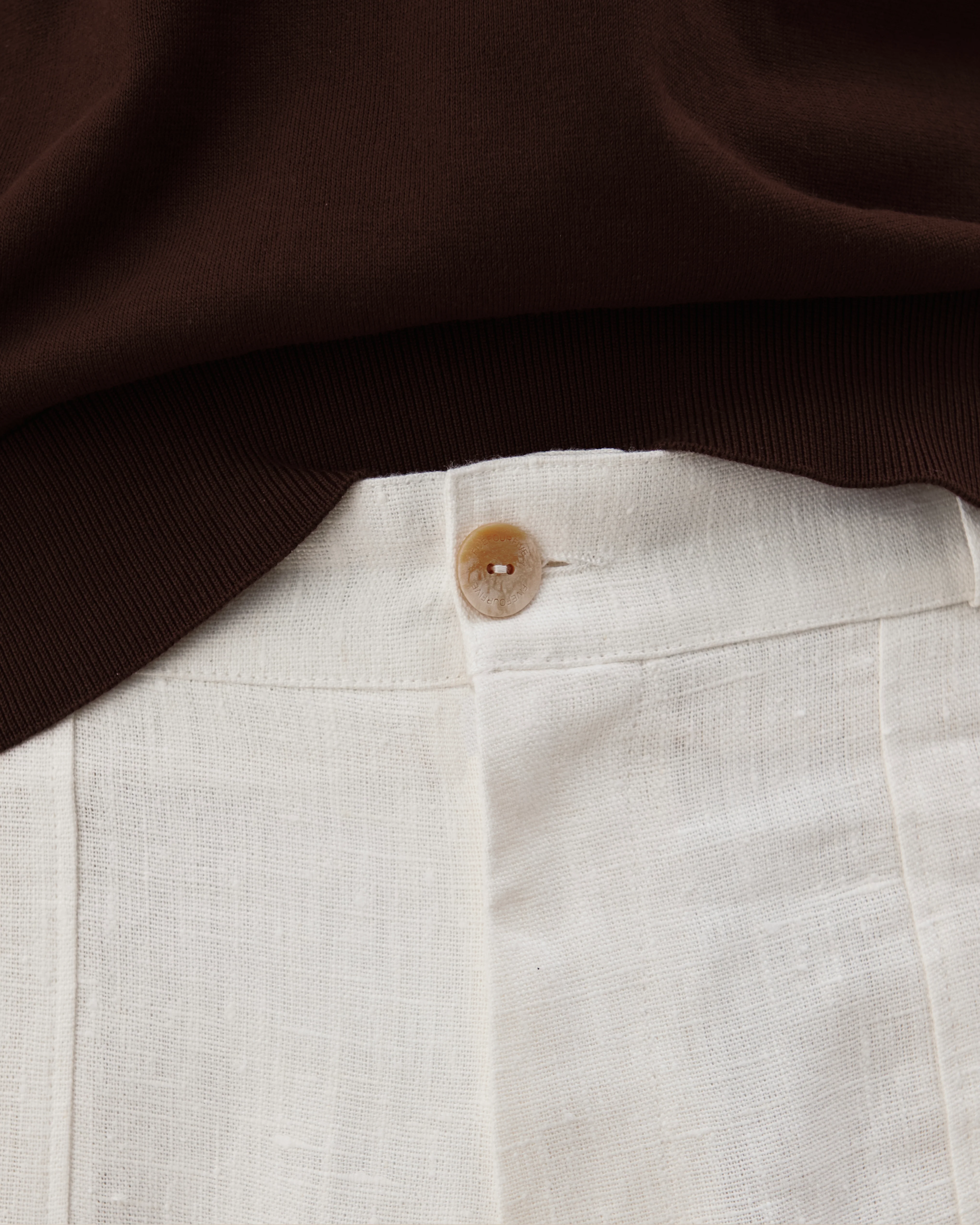 545 Tailored Heavy Linen Pants - Image 3