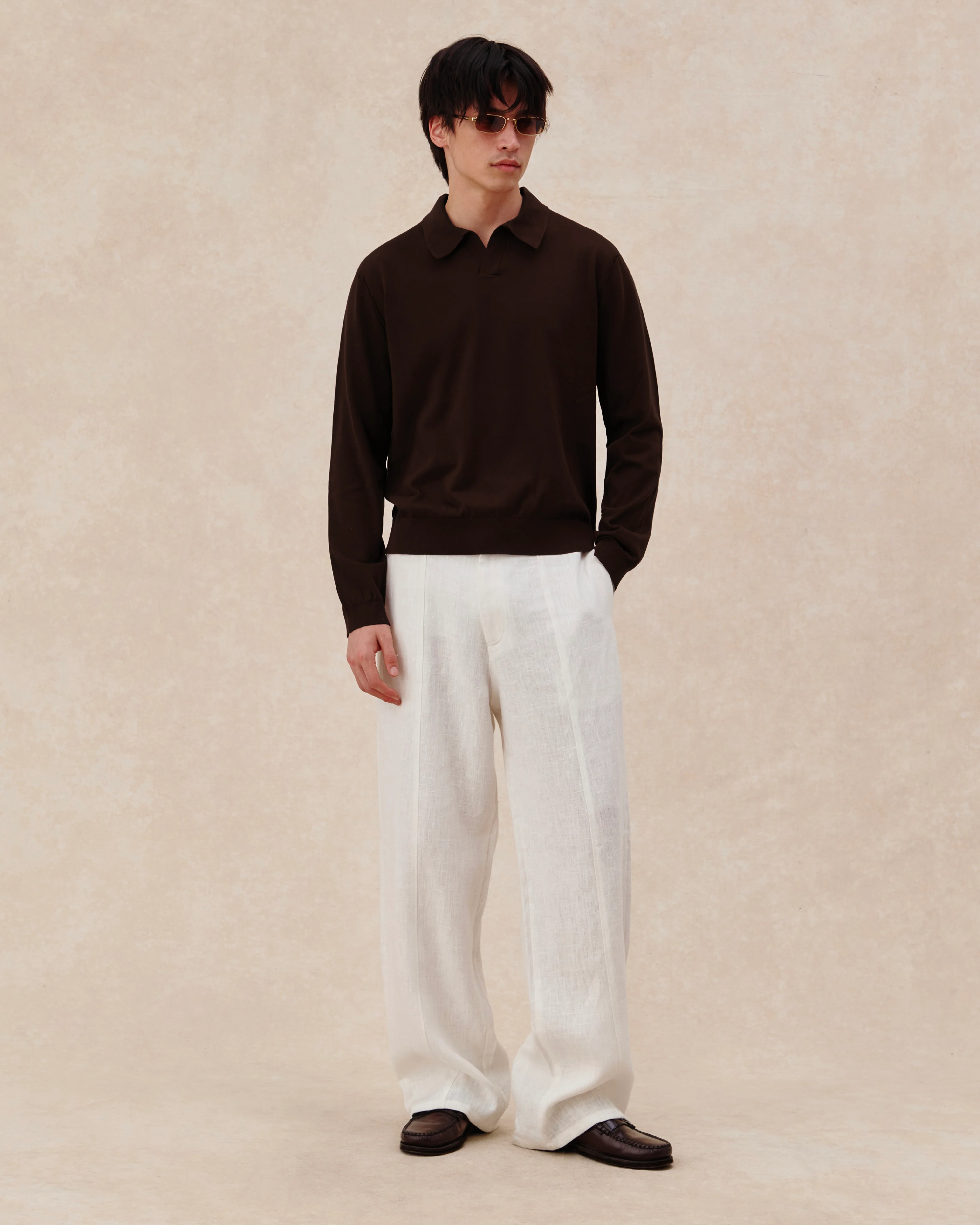 545 Tailored Heavy Linen Pants - Image 5