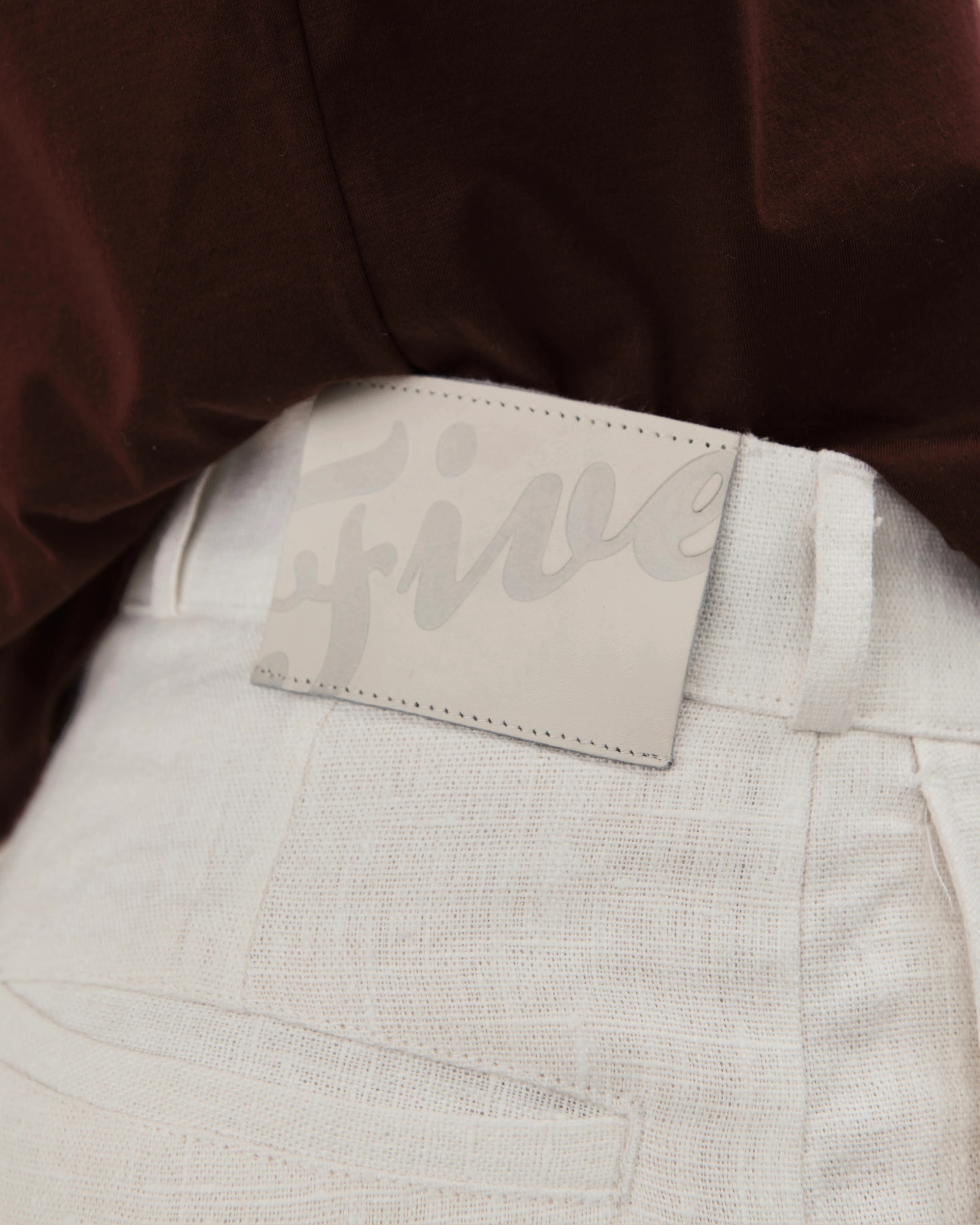 545 Tailored Heavy Linen Pants - Image 7