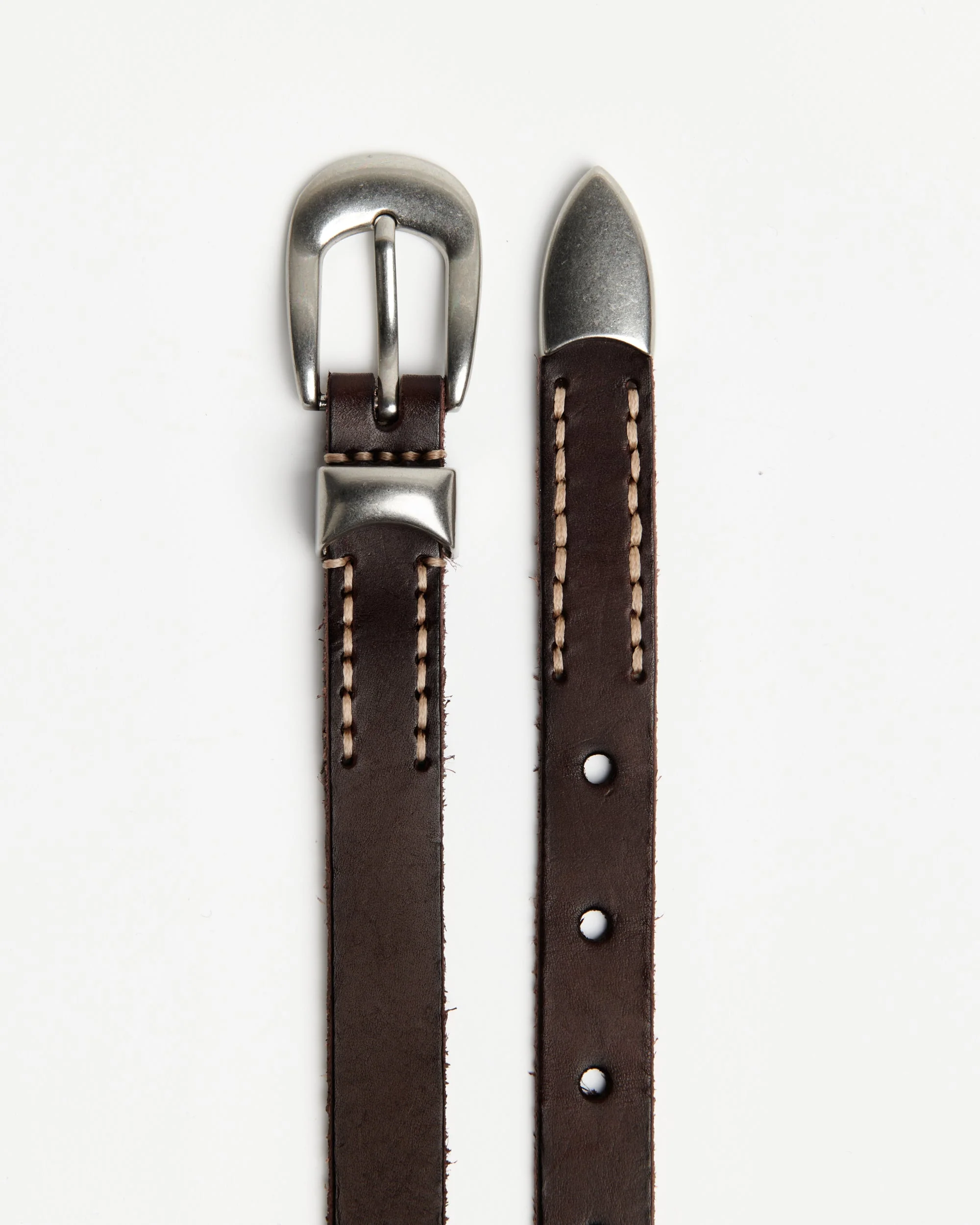 545 Thin Leather Belt - Image 3