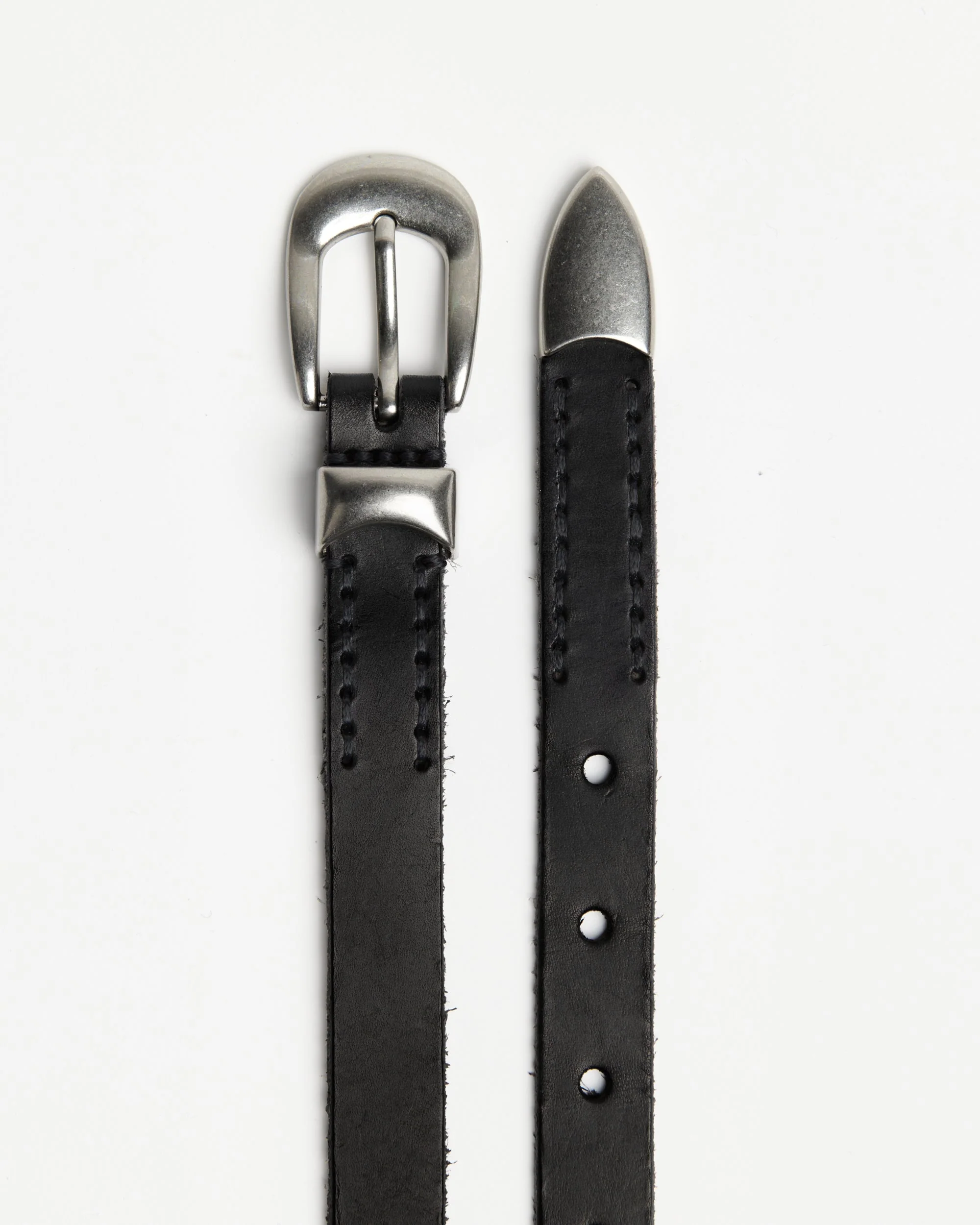 545 Thin Leather Belt - Image 3