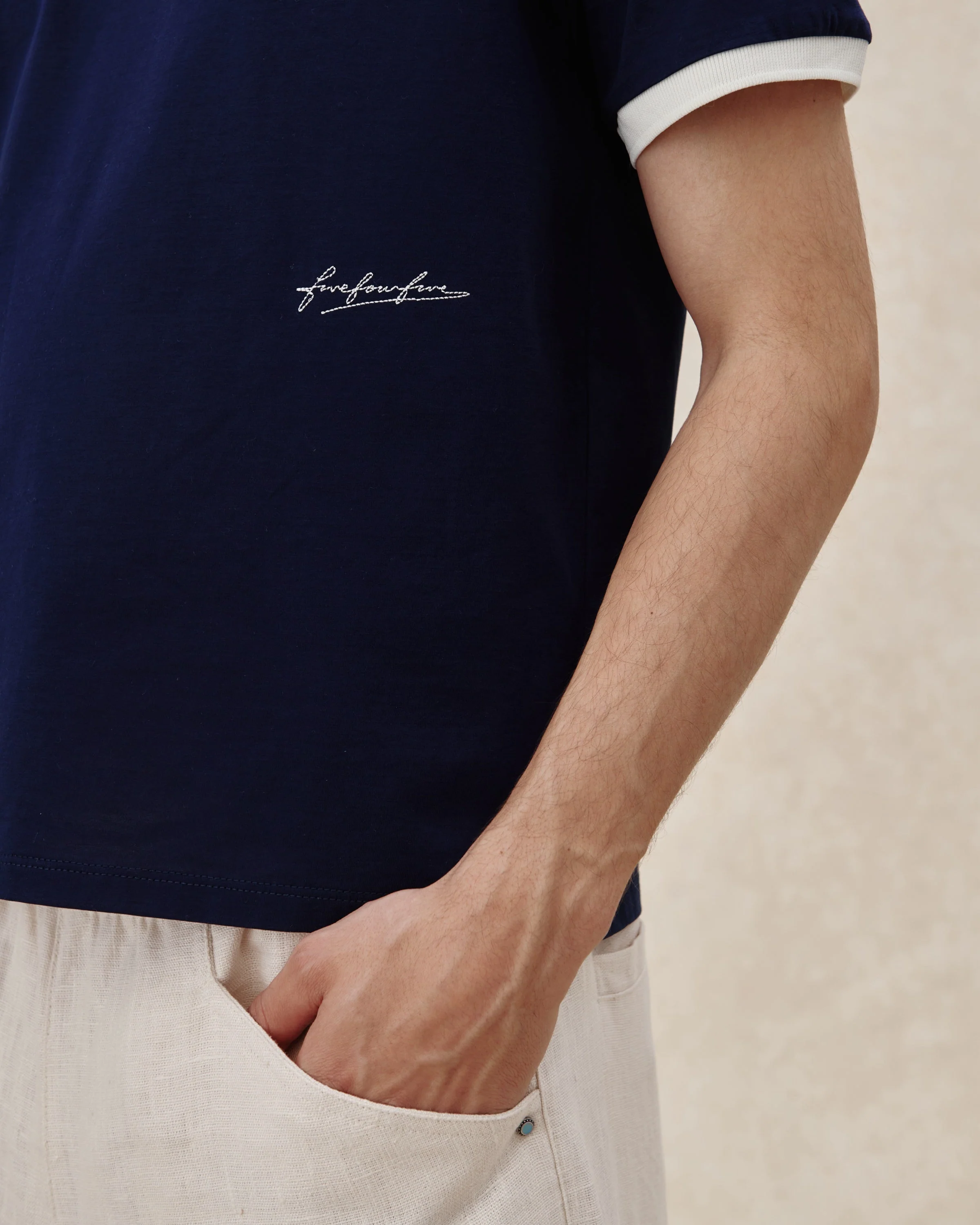 545 Ultralight Contrast Tee - Image 3